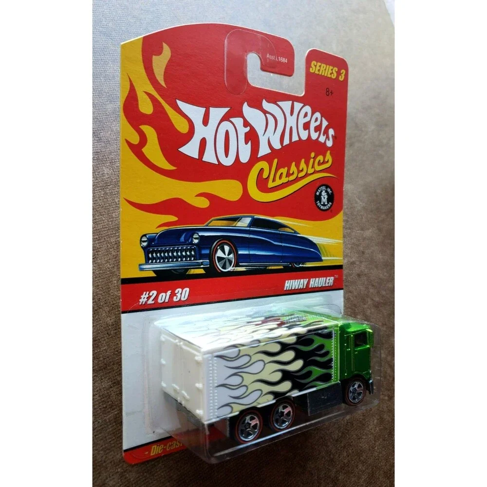 2007 Hot Wheels HIWAY HAULER Spectraflame GREEN VAR CLASSICS SERIES 3 1:64 RL5SP